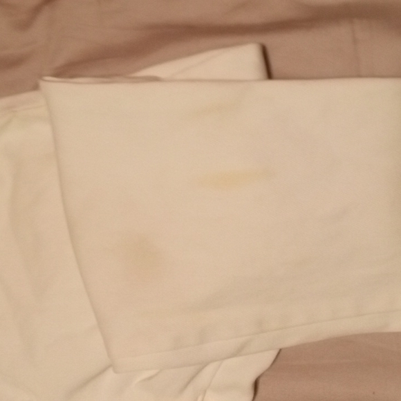 Size 12-14, cream colored, skinny jeggings by Faded Glory - Picture 2 of 3